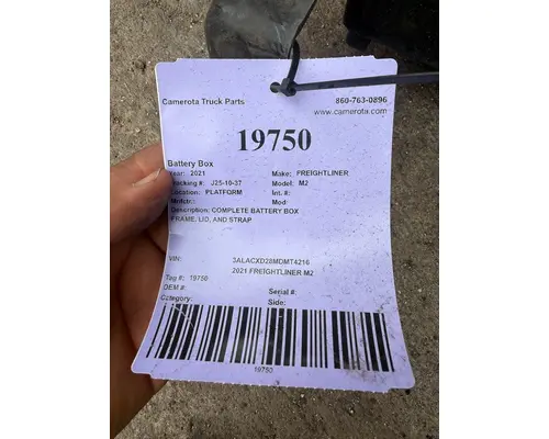 FREIGHTLINER M2 Battery Box