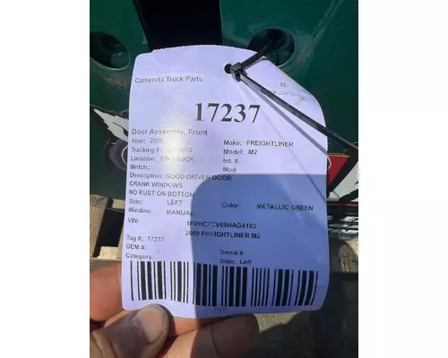 FREIGHTLINER M2 Door Assembly, Front