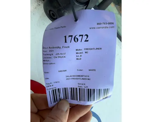 FREIGHTLINER M2 Door Assembly, Front