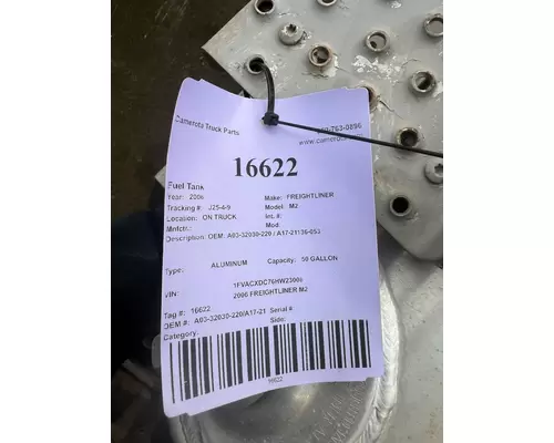 FREIGHTLINER M2 Fuel Tank