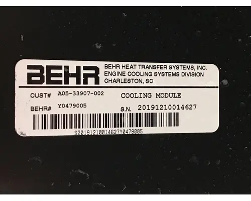 FREIGHTLINER M2 Radiator