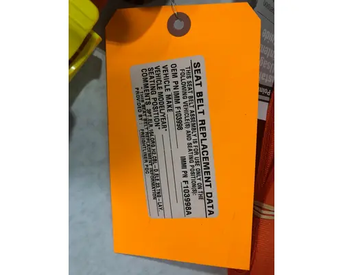 FREIGHTLINER MISC SEAT BELT