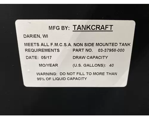 FREIGHTLINER MT 55 Fuel Tank