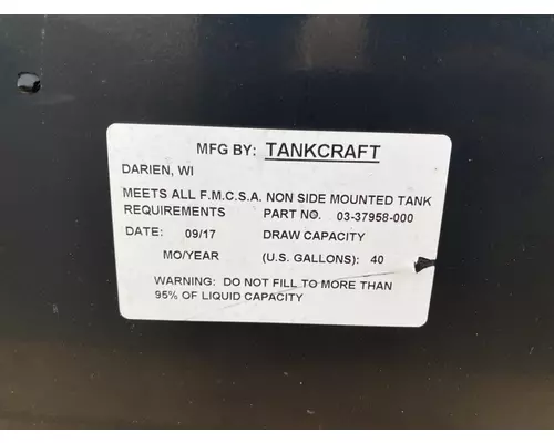 FREIGHTLINER MT 55 Fuel Tank