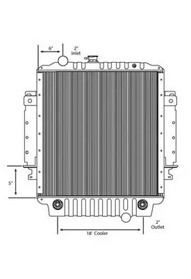 FREIGHTLINER MT35 RADIATOR ASSEMBLY