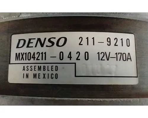 FREIGHTLINER MT45 Chassis Alternator