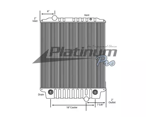 FREIGHTLINER MT45 RADIATOR ASSEMBLY