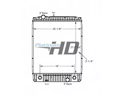 FREIGHTLINER MT45 RADIATOR ASSEMBLY