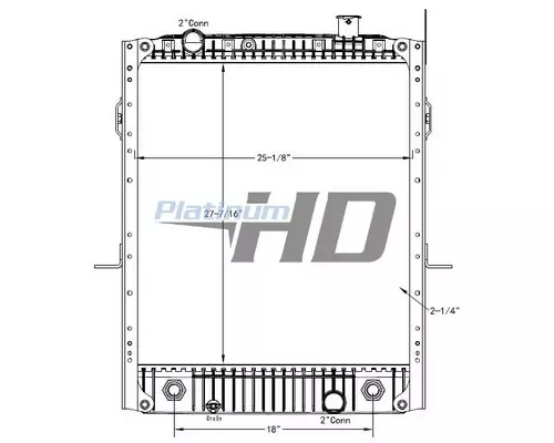 FREIGHTLINER MT45 RADIATOR ASSEMBLY