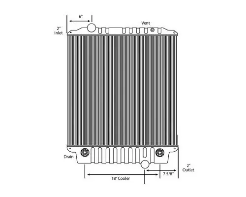 FREIGHTLINER MT45 RADIATOR ASSEMBLY