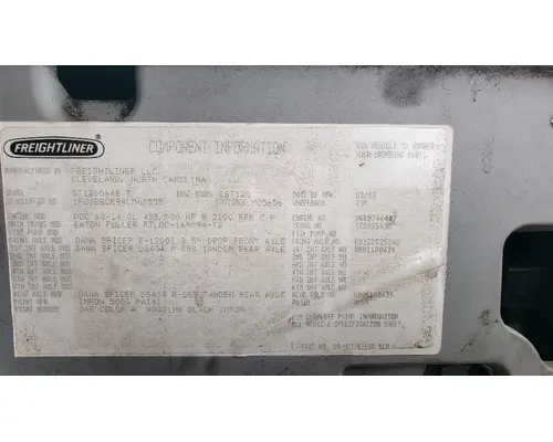 FREIGHTLINER ST120 Complete Vehicle