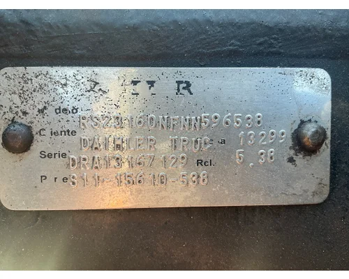 FREIGHTLINER Spring Cutoff Single Axle