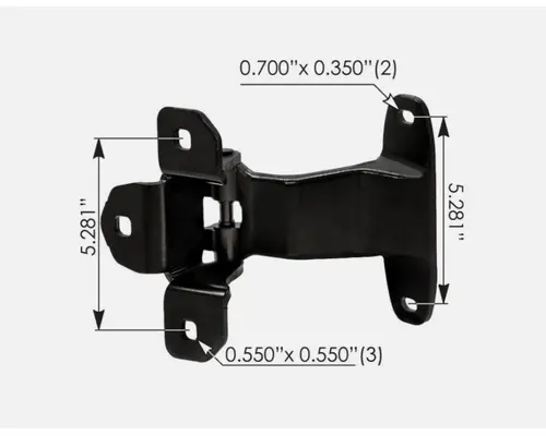 FREIGHTLINER  Door Hinge, Front