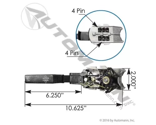 FREIGHTLINER  Turn SignalWiper Switch