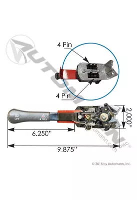 FREIGHTLINER  Turn Signal/Wiper Switch