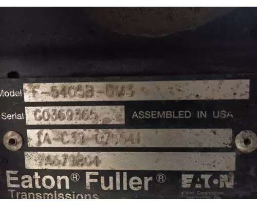 FULLER F-5405B-DM3 Transmission Assembly