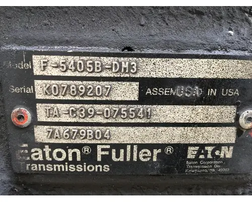 FULLER F5405B-DM3 TRANSMISSION ASSEMBLY