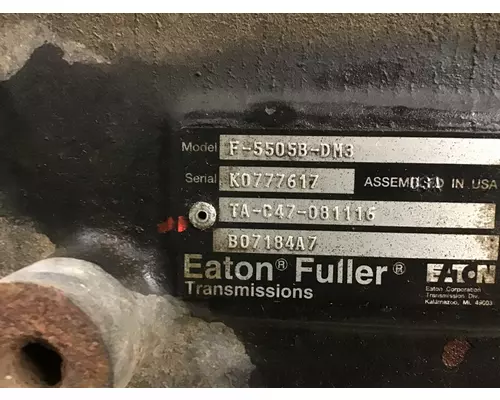 FULLER F5505B-DM3 TRANSMISSION ASSEMBLY