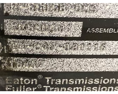FULLER F5505B-DM3 Transmission Assembly
