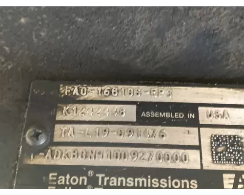 FULLER FAO16810S-EP3 Transmission Assembly
