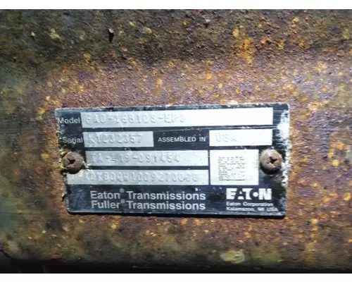 FULLER FAO16810SEP3 TRANSMISSION ASSEMBLY