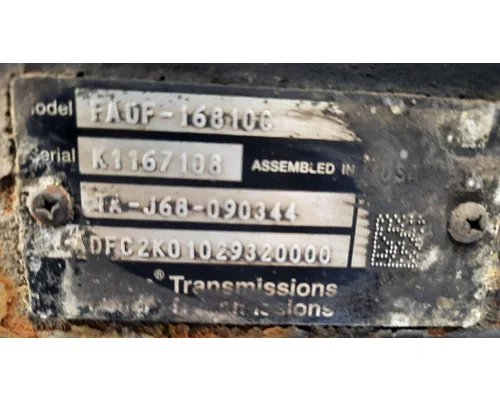 FULLER FAOF16810C TRANSMISSION ASSEMBLY