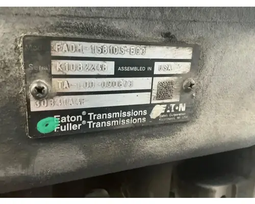 FULLER FAOM-15810S-EC3 TransmissionTransaxle Assembly
