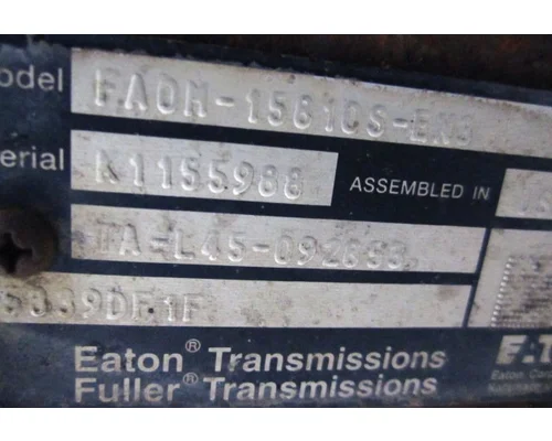 FULLER FAOM15810SEN3 TRANSMISSION ASSEMBLY
