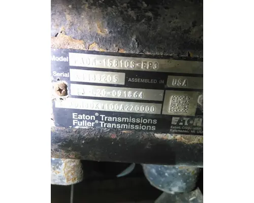 FULLER FAOM15810SEP3 TRANSMISSION ASSEMBLY