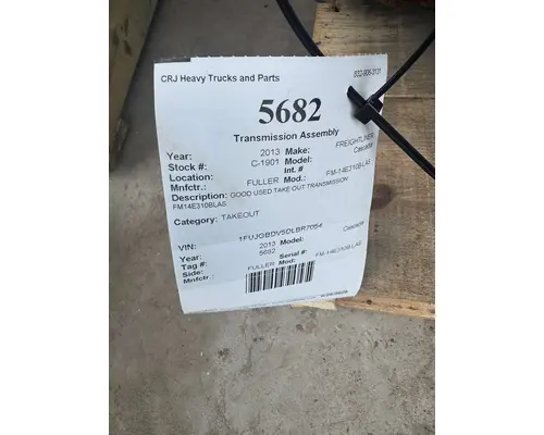 FULLER FM-14E310B-LAS Transmission Assembly