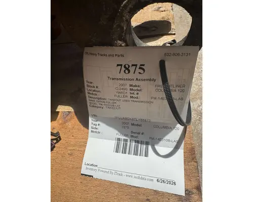 FULLER FM-14E310B-LAS Transmission Assembly