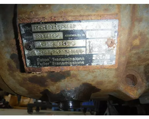 FULLER FO-16D313E-LEP TransmissionTransaxle Assembly