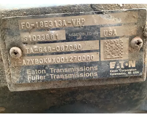 FULLER FO-18E313A-VHP Transmission Assembly
