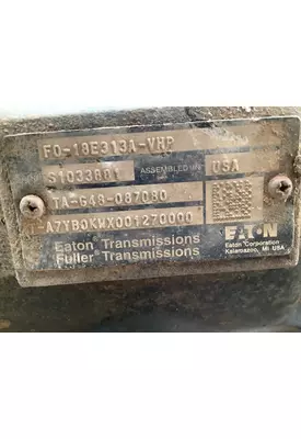FULLER FO-18E313A-VHP Transmission Assembly