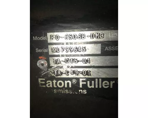 FULLER FO-6506B-DM3 Transmission Assembly
