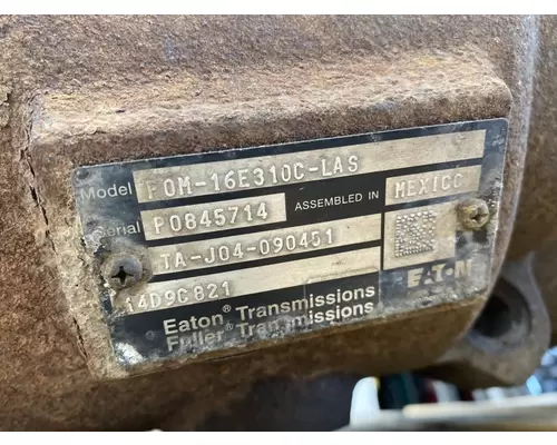 FULLER FO16E310C-LAS Transmission Assembly