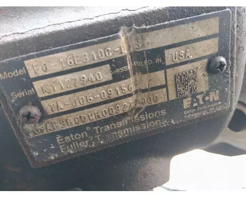FULLER FO16E310CLAS TRANSMISSION ASSEMBLY