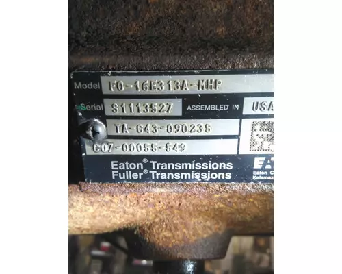 FULLER FO16E313AMHP  TRANSMISSION ASSEMBLY