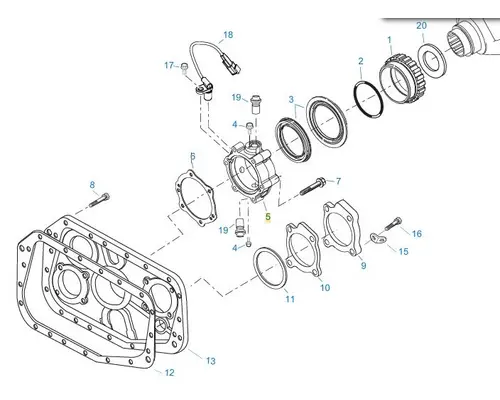 FULLER FO16E313A Manual Transmission Parts, Misc.