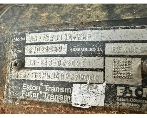 FULLER FO16E313A Transmission