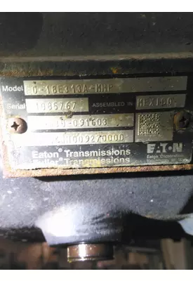 FULLER FO18E313AMHP TRANSMISSION ASSEMBLY