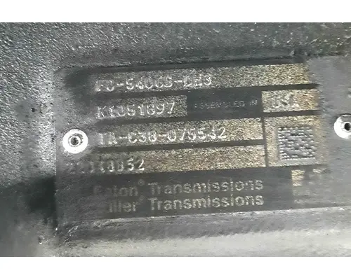 FULLER FO5406BDM3 TRANSMISSION ASSEMBLY