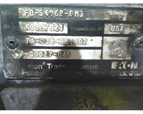 FULLER FO5406BDM3 TRANSMISSION ASSEMBLY