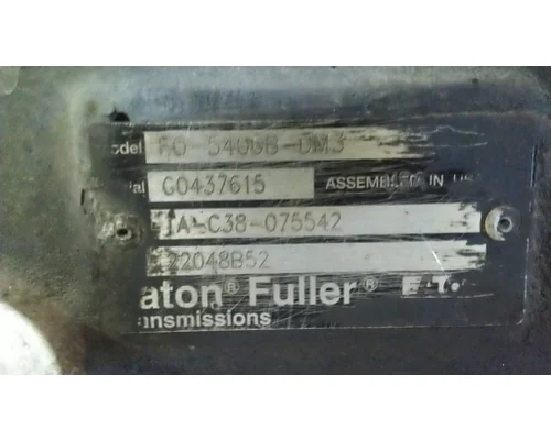 FULLER FO5406BDM3 TRANSMISSION ASSEMBLY