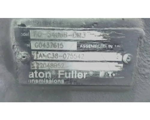 FULLER FO5406BDM3 TRANSMISSION ASSEMBLY