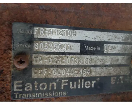 FULLER FR11210B TRANSMISSION ASSEMBLY