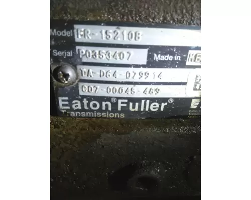 FULLER FR15210BP TRANSMISSION ASSEMBLY