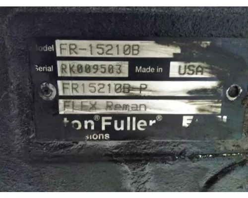 FULLER FR15210BP TRANSMISSION ASSEMBLY