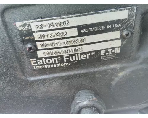 FULLER FR15210B TRANSMISSION ASSEMBLY