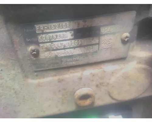 FULLER FR15210B TRANSMISSION ASSEMBLY